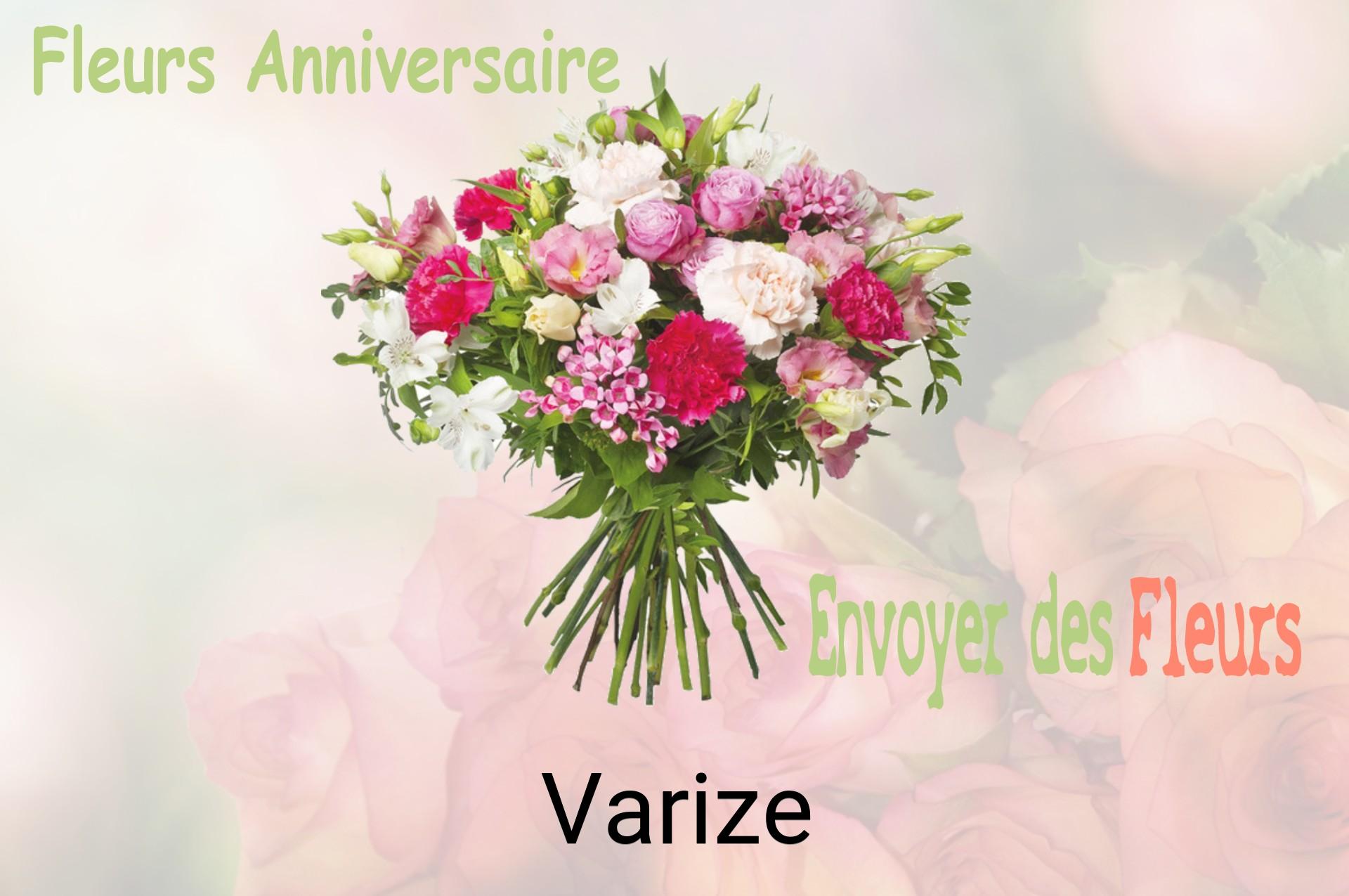 Bouquet de fleurs d’anniversaire livré à Varize